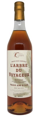 CHANTAL COMTE - Rhum vieux - 3 ans- L'arbre du voyageur - 53,5%