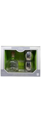 PATRON DE TEQUILLA - Set con 2 mules en caja - 40%