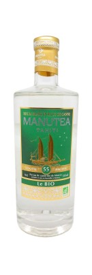 MANUTEA - Rhum Blanc - Bio - 55%