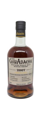 GLENALLACHIE - 15 ans - Single Cask for Europe Pedro Ximenez Puncheon - Millésime 2007 - Batch 5 - Bottled 2022 - 58.3%