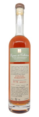 Cognac GROSPERRIN - Borderies - n°70 - Lot n° 991 - 49.5%