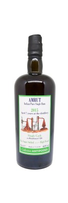 AMRUT - Millésime 2015 -  7 ans - Jaggery Rum - Single Cask n°226 LMDW - 62.8%