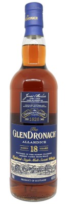 GLENDRONACH - 18 ans - Allardice - 46%