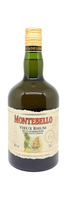 MONTEBELLO - Rhum très vieux - 6 ans - 42%