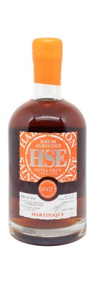 RHUM HSE - Aged rum - Small Cask - Vintage 2007 - Numbered bottle - 46%