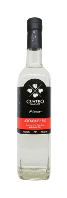 Cuatro Gallos - Pisco du Perou - Puro Acholado - 40%