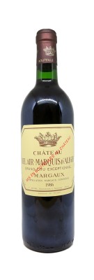 Château BEL AIR MARQUIS D'ALIGRE 1986