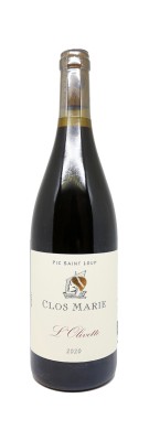 CLOS MARIE - L'Olivette -  Pic Saint Loup 2020