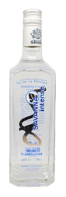 SAVANNA - Rhum blanc - Intense - 40%