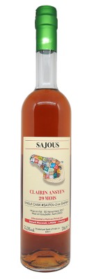 RHUM CLAIRIN - 29 months - Ansyen SAJOUS - Single Olorosso Cask 2017 #SA17OL-2 - 55.5%