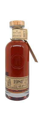 JEAN CAVE - Armagnac Brut de fût 1981 - 48,80%