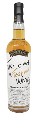 Compass Box - This is not a Festival Whisky - French Connections - 49%