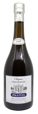 Pastis - Château des Creissauds - 2018 - Coffret bois - 45%