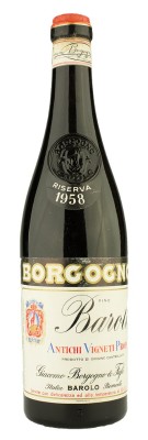 BAROLO - Riserva - Borgogno  1958