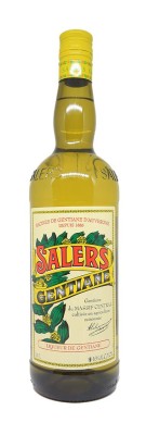 Liqueur de Gentiane Salers - Bouteille de 1 Litre - 16%