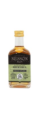 RHUM NEISSON - Fût 26 - Chai Vevert - Millésime 2018 - Straight from the Barrel - Full Proof - 56,2%