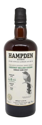 Hampden - 8 ans - 2012 - OWH Single Cask #667 Paris Edition - 61,70%