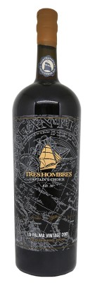 TRES HOMBRES -  Captains Choice - La Palma Vintage 2001 Brandy Barrel Finish  - Limited Edition Magnum Ed. 41 - 56%