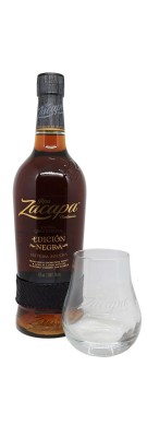 ZACAPA - Edicion Negra - Coffret avec verres - 43%
