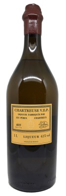 CHARTREUSE - VEP Jaune - Bouteille de 1 Litre - 42%