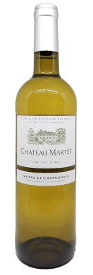 Château MARTET - Blanc - Vignes de Compostelle 2019