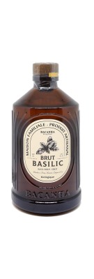 BACANHA - Sirop Français Bio Brut - Basilic