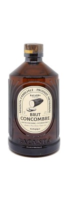 BACANHA - Sirop Français Bio Brut - Concombre