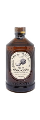 BACANHA - Sirop Français Bio Brut - Noix de Coco
