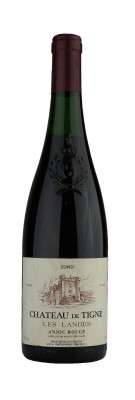 Ambientación en Les Landes Château Tigné 1989 - vino ANJOU gerard depardieu