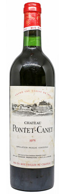 Château PONTET-CANET 1975