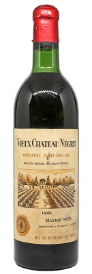 VIEUX CHATEAU NEGRIT  1961 achat pas cher vieux millesimes avis