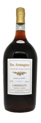 Armagnac Laberdolive - Domaine de Jaurrey - Pot 2.5 L 1984
