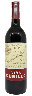 Lopez de Heredia - Vina Cubillo Crianza 2012