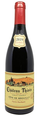 Château Thivin - Cuvée Zaccharie 2019