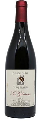 CLOS MARIE - Les Glorieuses - Pic Saint Loup - BIO 2007