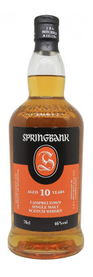 SPRINGBANK - 10 ans - Bottled 2021 - 46% (Sans boîte)