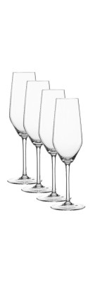 Spiegelau - Champagne flute - Pack of 4 glasses