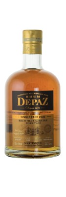 RHUM DEPAZ - Barril simple 2003 - 45%