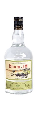 RHUM JM - Rhum agricole blanc - 50%  pas cher