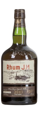 RHUM JM - Ron Hors d'Age - 10 años - 44,8% 2003