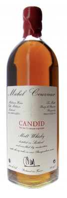 Whisky MICHEL COUVREUR - Candid Malt Whisky - 49%  