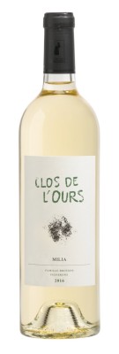 CLOS DE L'OURS - Cuvée Milia - Bio 2016