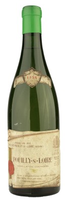 POUILLY SUR LOIRE  1954 millésime rare pas cher disponible