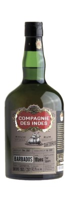 Compagnie des Indes - Aged rum - Barbados - 10 years old - Foursquare - Brut de Fût - 62.1% buy cheap best price good opinion Bordeaux rum