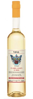 RUM CLAIRIN - Amber rum - 21 months - Ansyen VAVAL - Single Cask 2015 Cask Caroni #CARVA5 - 48.6% cheap buy at the best price good opinion Bordeaux rum