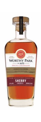 WORTHY PARK - Rhum très vieux - PX Sherry Cask Finish - 57%  achat pas cher meilleur prix avis bon rhumerie bordeaux