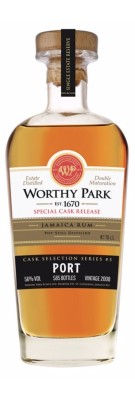 WORTHY PARK - Ron muy añejo - Acabado en barrica de Oporto - 56% COMPRA BARATA Mejor precio buenos consejos buen ron de bodega de vino de Burdeos