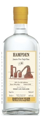RHUM de JAMAIQUE - HABITATION VELIER - Hampden <>H White Whisky live 2018 - 66%  2018 achat pas cher rare meilleur prix avis bon
