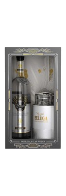 Vodka BELUGA - Coffret Noble Caviar - 40%  achat pas cher vodka premium meilleur prix avis bon 