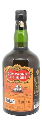 Compagnie des Indes - Aged rum - Trinidad - 15 years - TDL - 44%